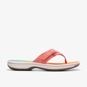 Clarks Breeze Sea Coral Ombre Sandaler Dame Koral | KPHTR-5321