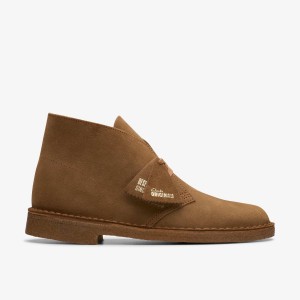 Clarks Desert Boot Cola Suede Pæne Sko Herre Cola | RZQKD-5841