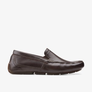 Clarks Markman Plain Dark Brown Pæne Sko Herre Mørkebrune | AKUVX-6231