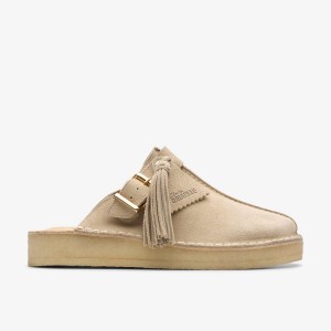 Clarks Trek Mule Sand Suede Træsko Dame Brune | JEYMP-3675