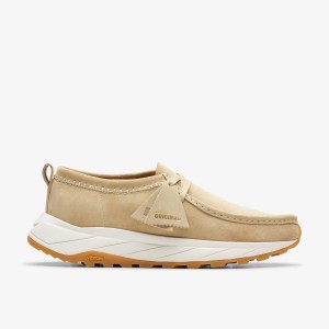 Clarks Walla Eden Lo Maple Suede Wallabees Herre Maple | NKTCD-1043