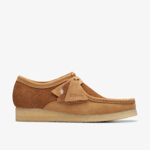 Clarks Wallabee Tan Combination Wallabees Herre undefined | PIWCG-3241