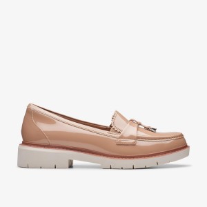 Clarks Westlynn Bella Warm Beige Slip Ons Dame Beige | WKYZC-7429