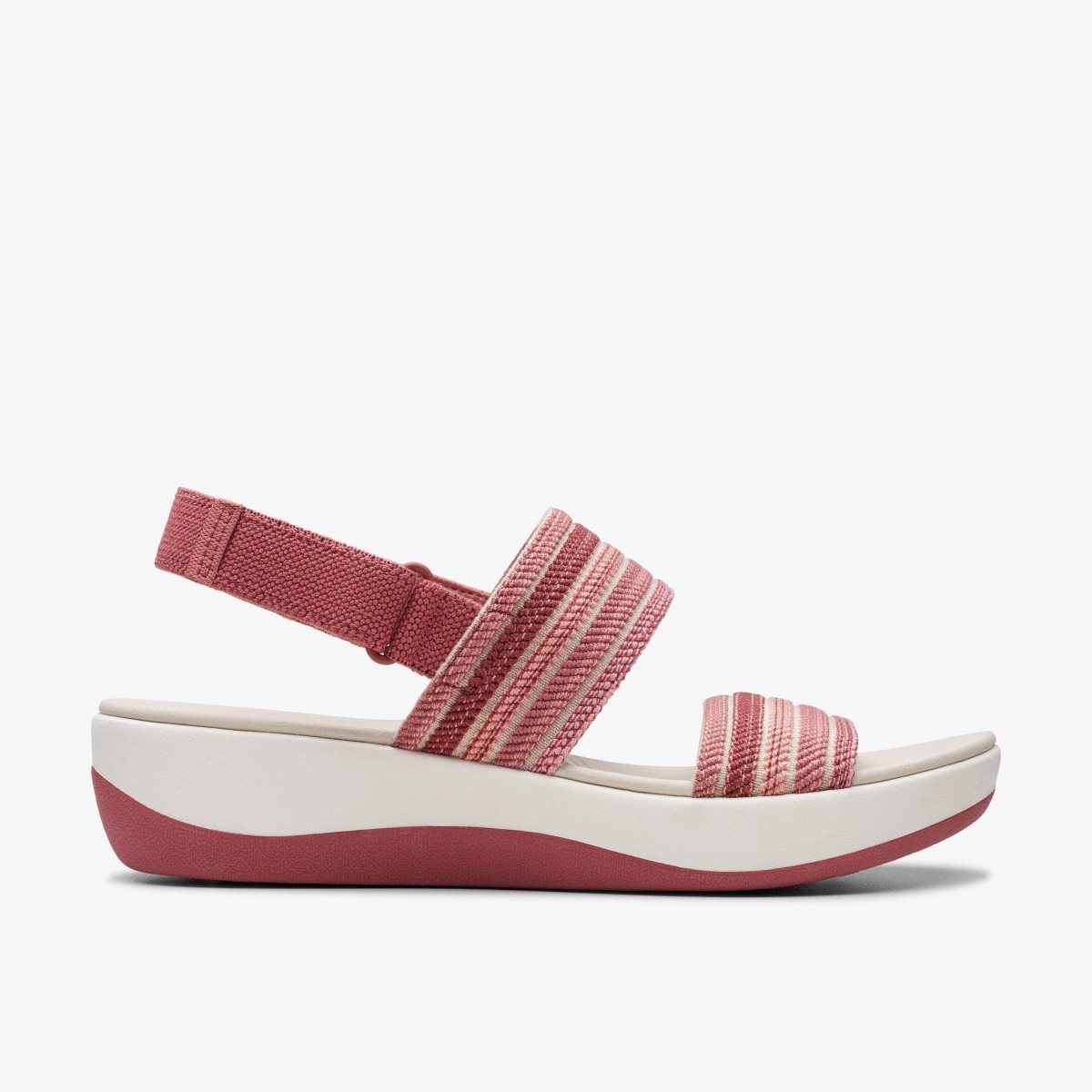 Clarks Arla Stroll Dusty Rose Combination Sandaler Dame Lyserød | VQRCH-2519