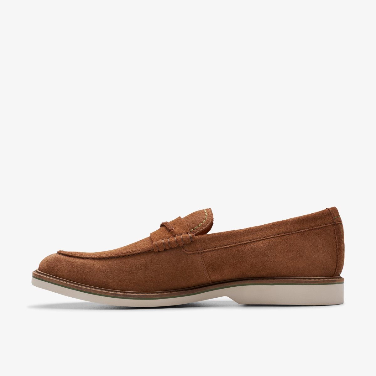 Clarks Atticus LT Slip Cola Suede Pæne Sko Herre Cola | ZJBEA-4738