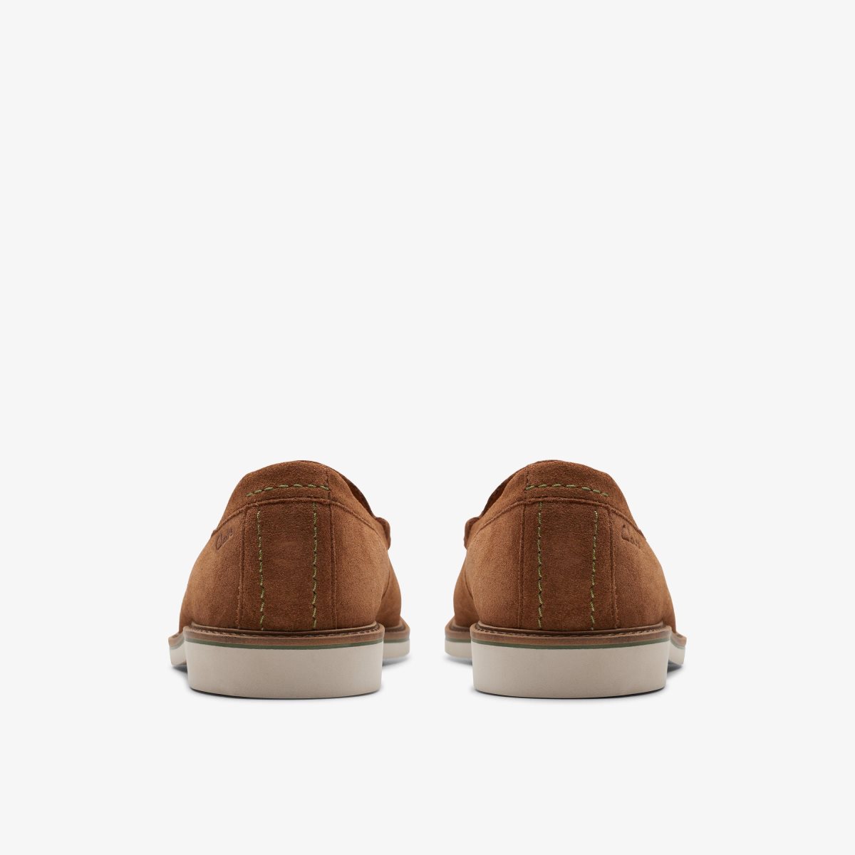 Clarks Atticus LT Slip Cola Suede Pæne Sko Herre Cola | ZJBEA-4738