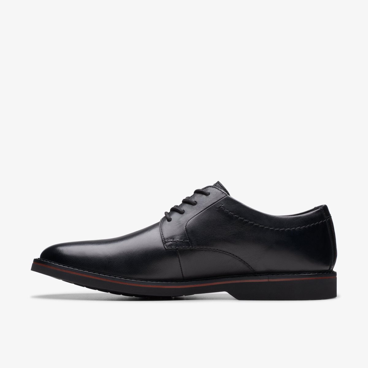 Clarks Atticus Lace Black Pæne Sko Herre Sort | HVODN-7965