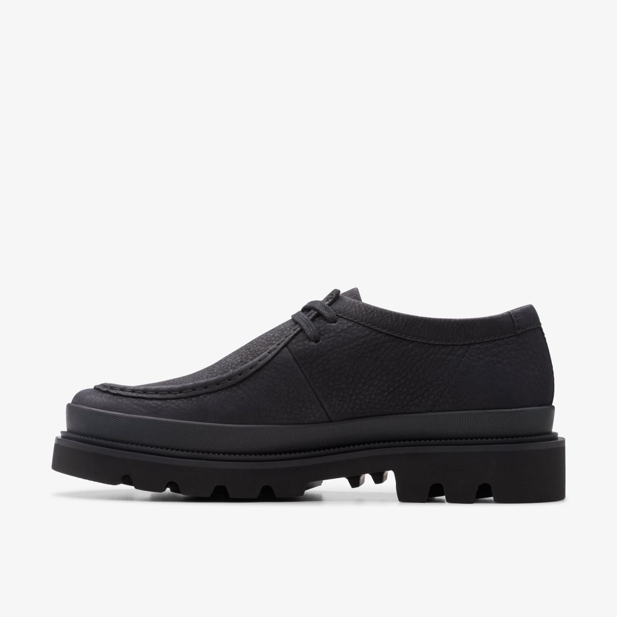 Clarks Badell Seam Black Nubuck Pæne Sko Herre Sort | HTUIX-3159