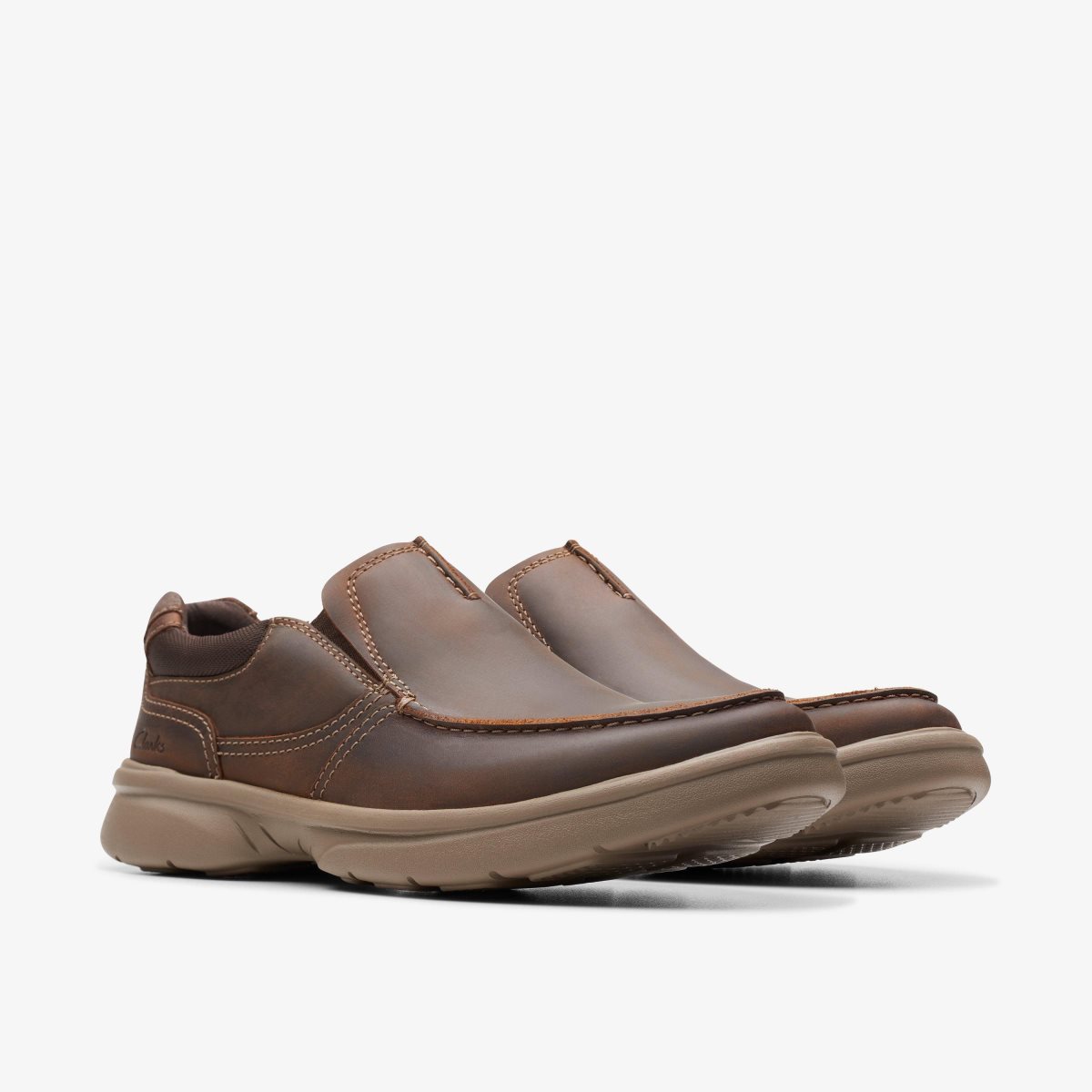 Clarks Bradley Free Beeswax Leather Pæne Sko Herre Beeswax | CBIKU-9108