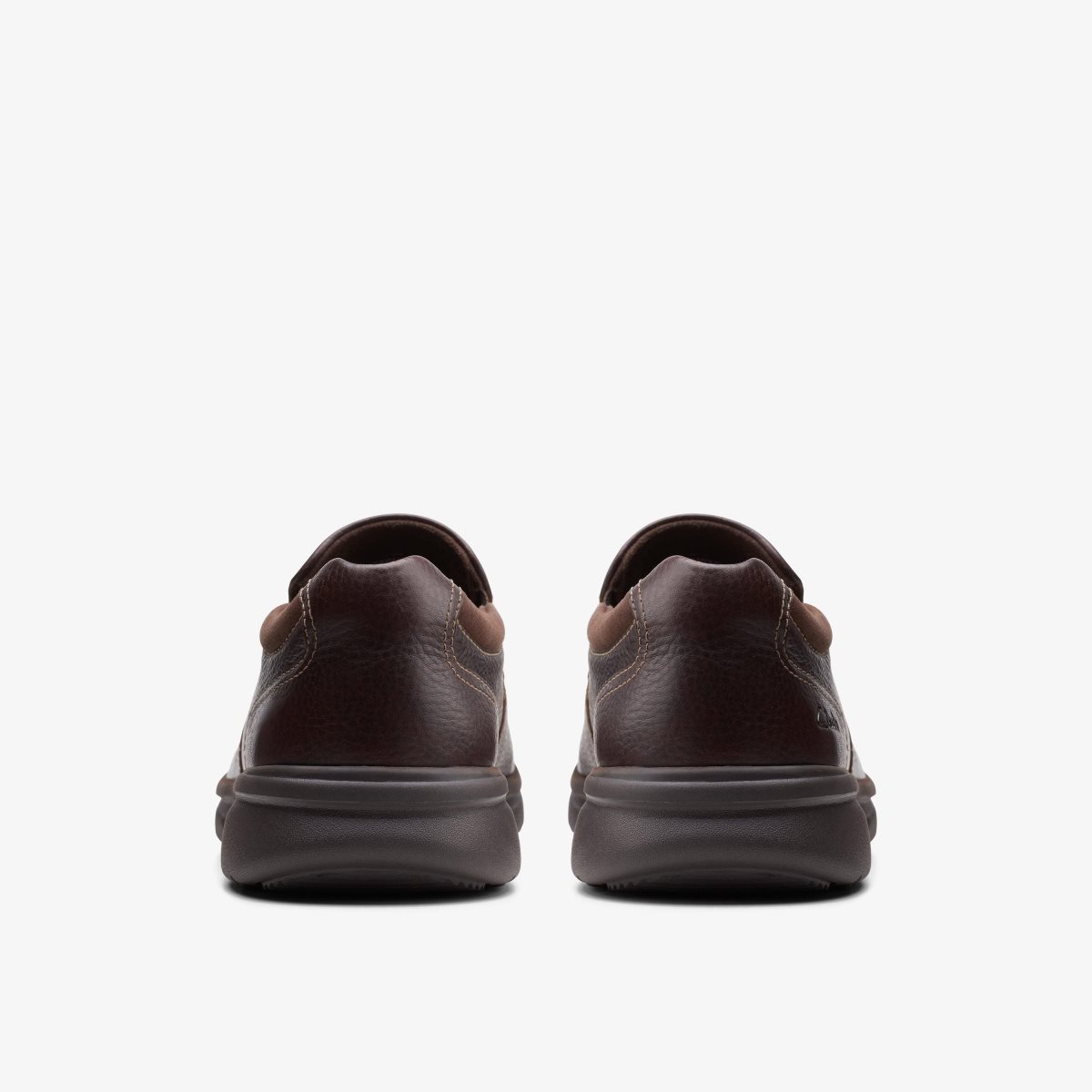 Clarks Bradley Step Dark Brown Tumbled Pæne Sko Herre Mørkebrune | ZIOHB-8302