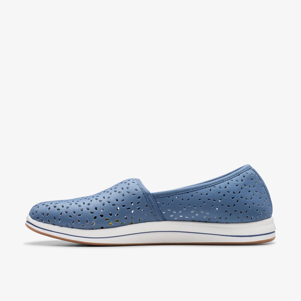 Clarks Breeze Emily Blue Slip Ons Dame Blå | VTAWQ-0762