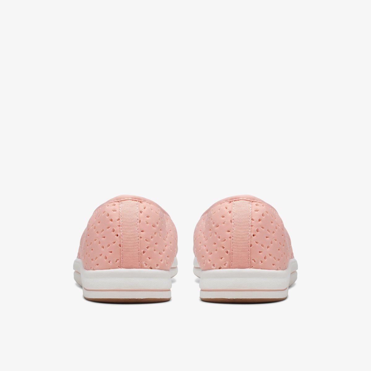 Clarks Breeze Emily Peach Slip Ons Dame Koral | ZNXVC-0821