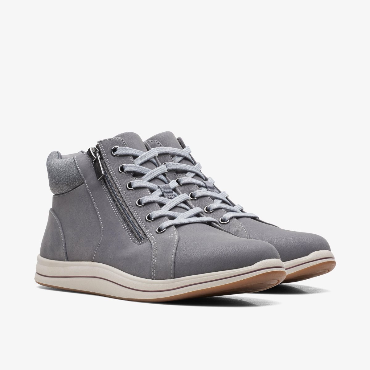 Clarks Breeze Glide Dark Grey Støvler Dame Mørkegrå | NZCQP-9821