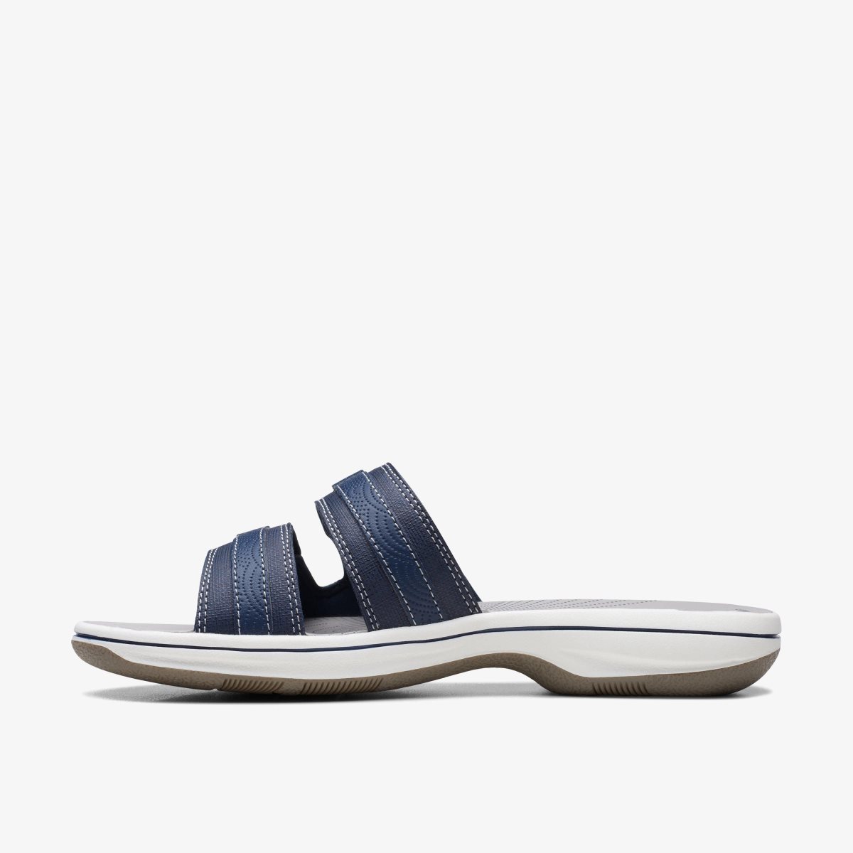 Clarks Breeze Piper Navy Sandaler Dame Mørkeblå | KPLJF-8974