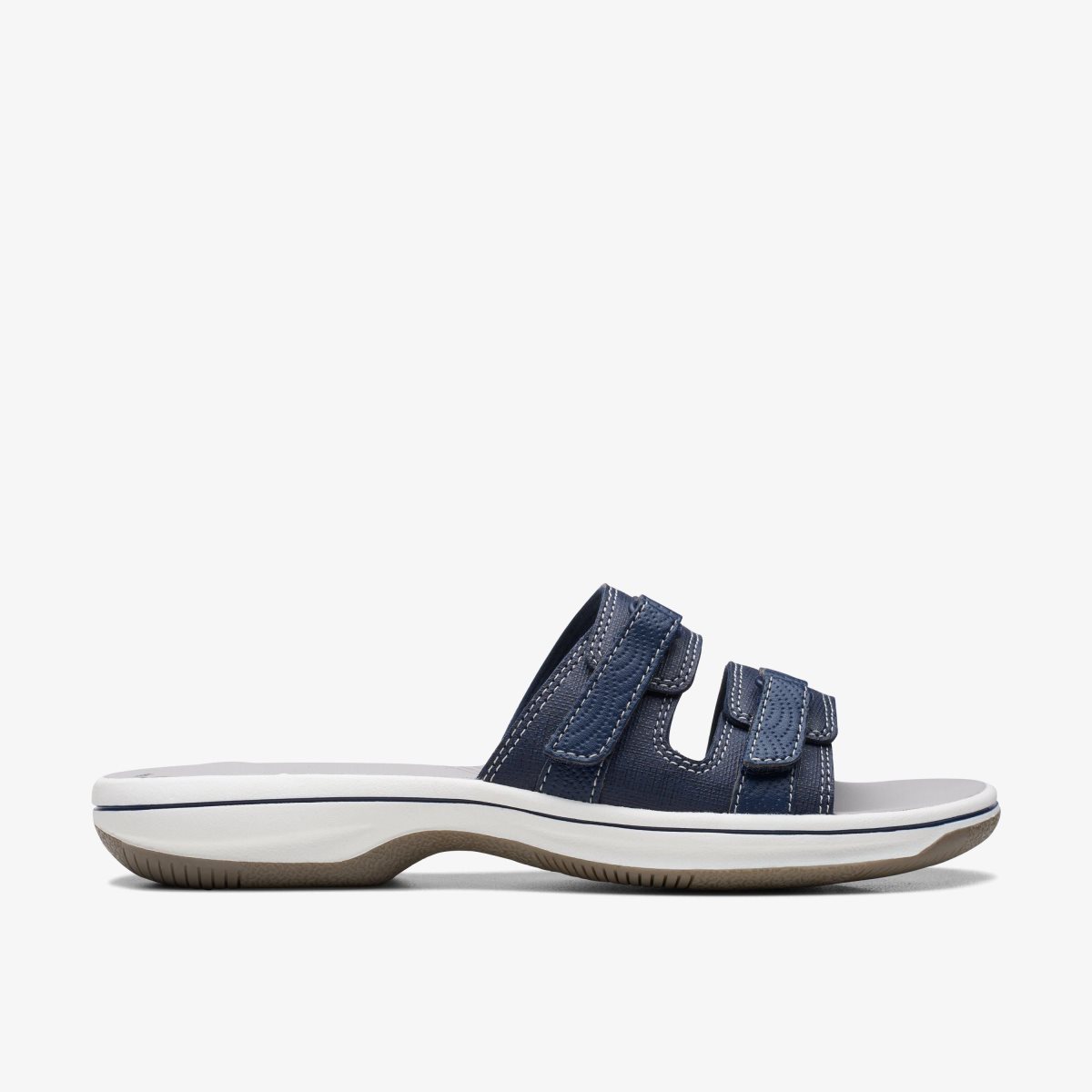 Clarks Breeze Piper Navy Sandaler Dame Mørkeblå | KPLJF-8974