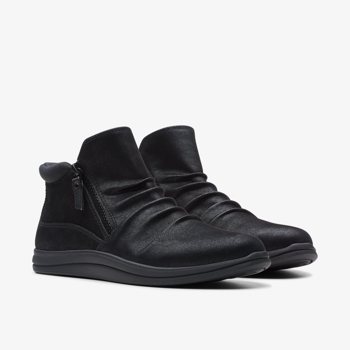 Clarks Breeze Range Black Støvler Dame Sort | UNCHB-0876