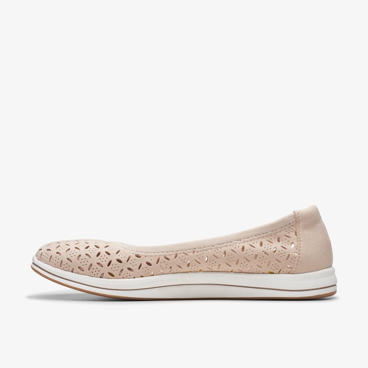 Clarks Breeze Roam Light Sand Slip Ons Dame Lysebrune | ZYTXA-4159