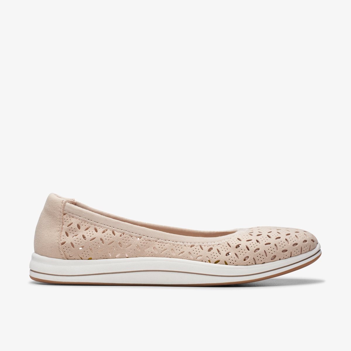 Clarks Breeze Roam Light Sand Slip Ons Dame Lysebrune | ZYTXA-4159