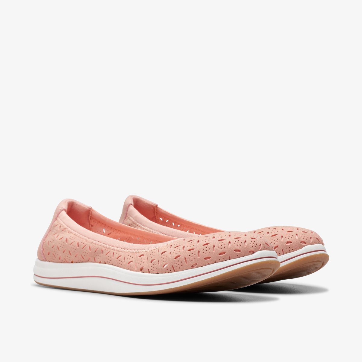 Clarks Breeze Roam Peach Slip Ons Dame Koral | HAQEX-6705