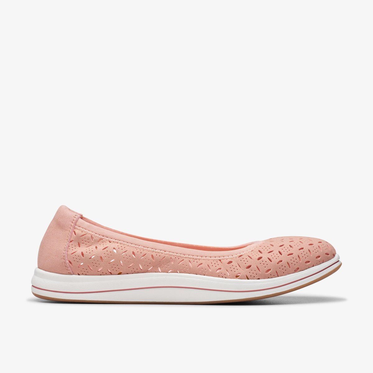 Clarks Breeze Roam Peach Slip Ons Dame Koral | HAQEX-6705