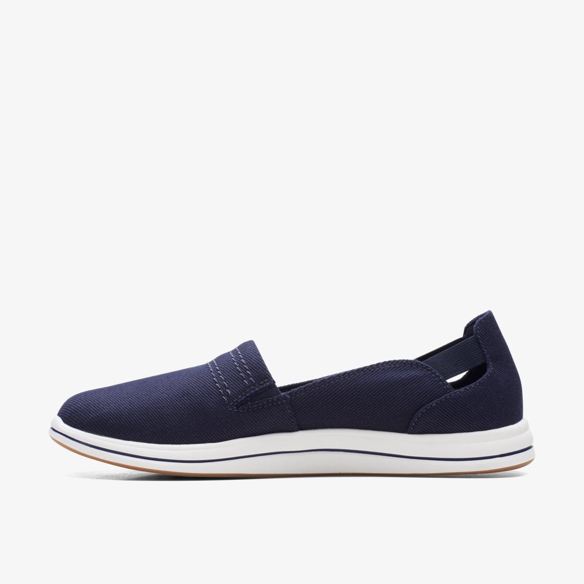 Clarks Breeze Step II Dark Navy Slip Ons Dame Mørkeblå | UDXRP-4580