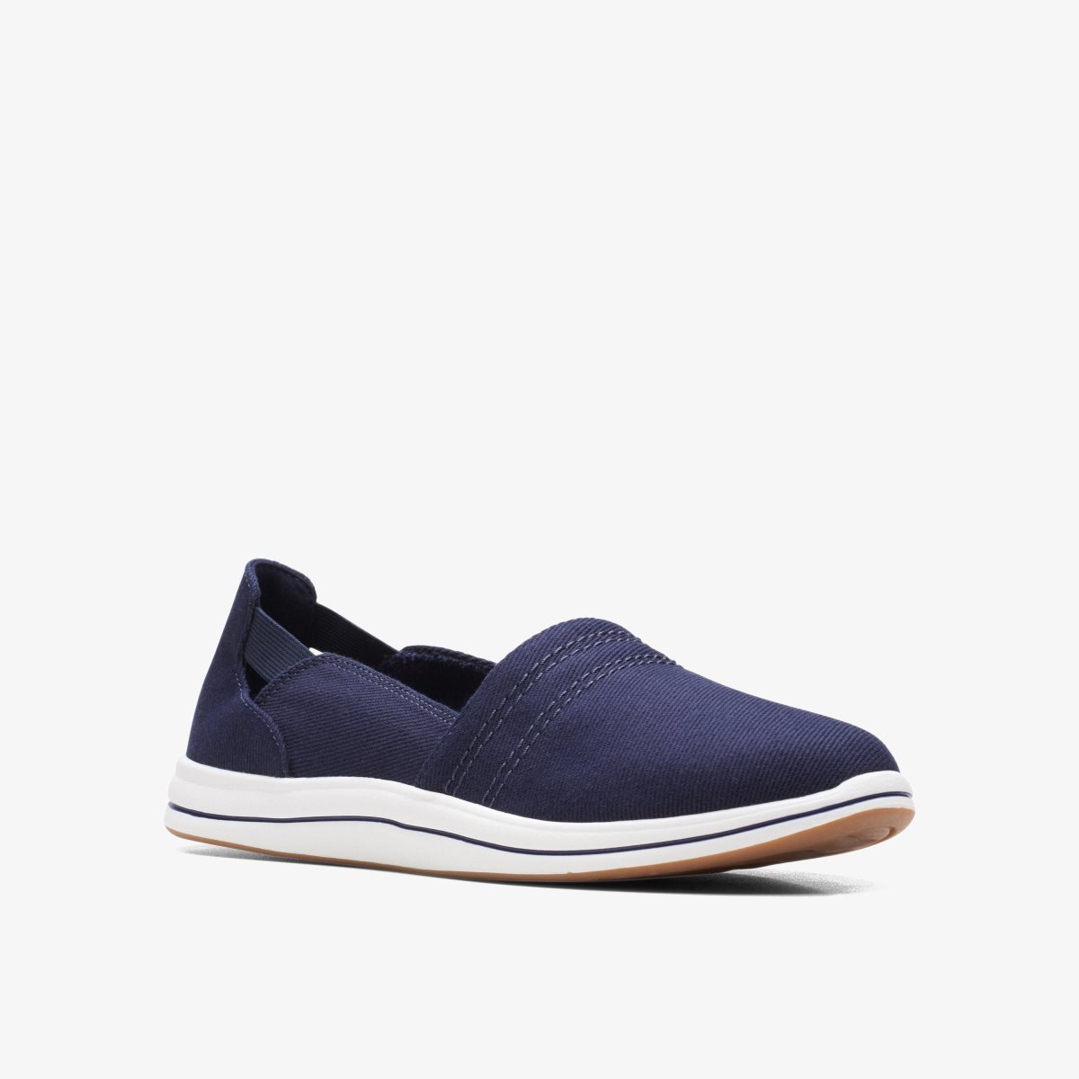 Clarks Breeze Step II Dark Navy Slip Ons Dame Mørkeblå | UDXRP-4580