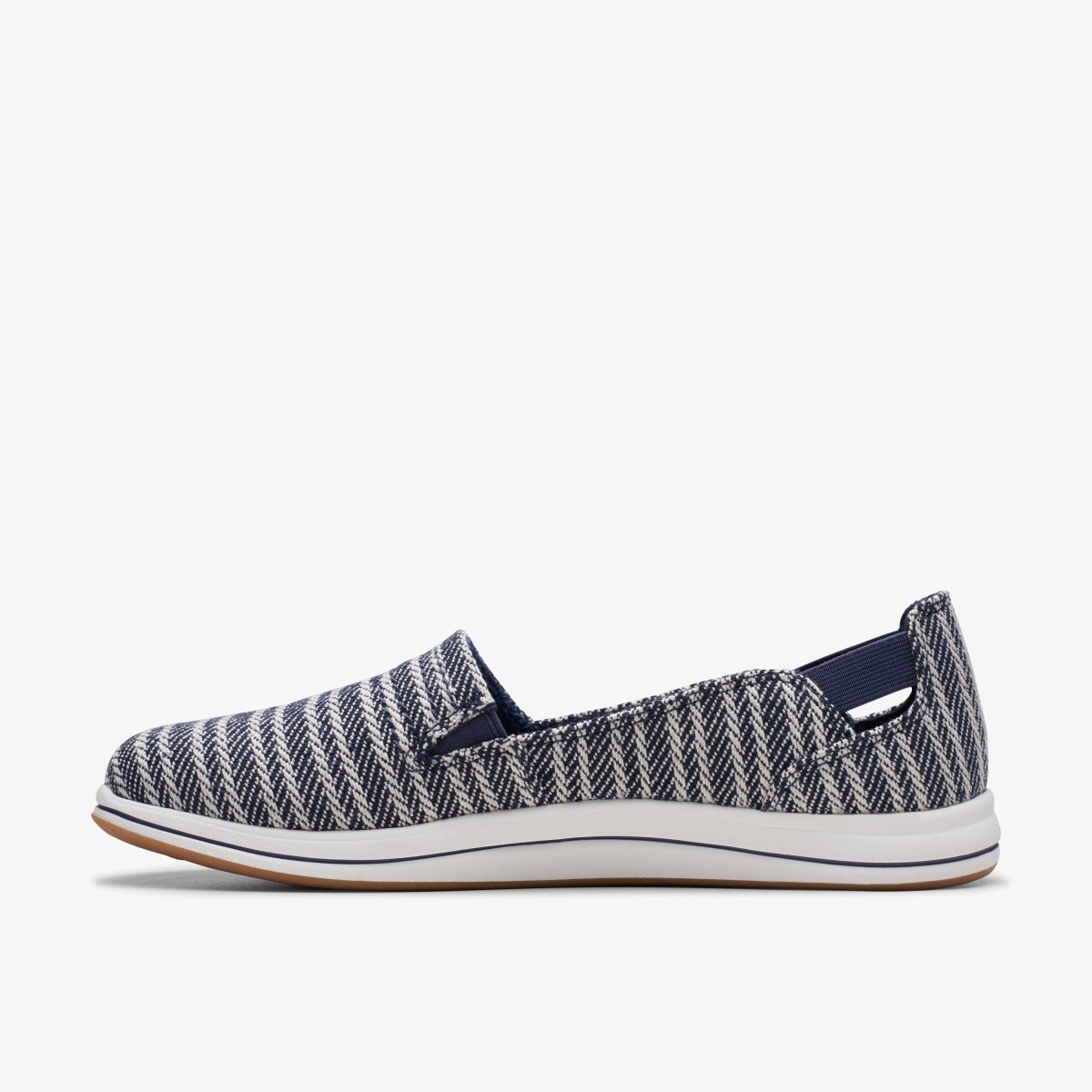 Clarks Breeze Step II Navy Slip Ons Dame Mørkeblå | OQHLC-4173