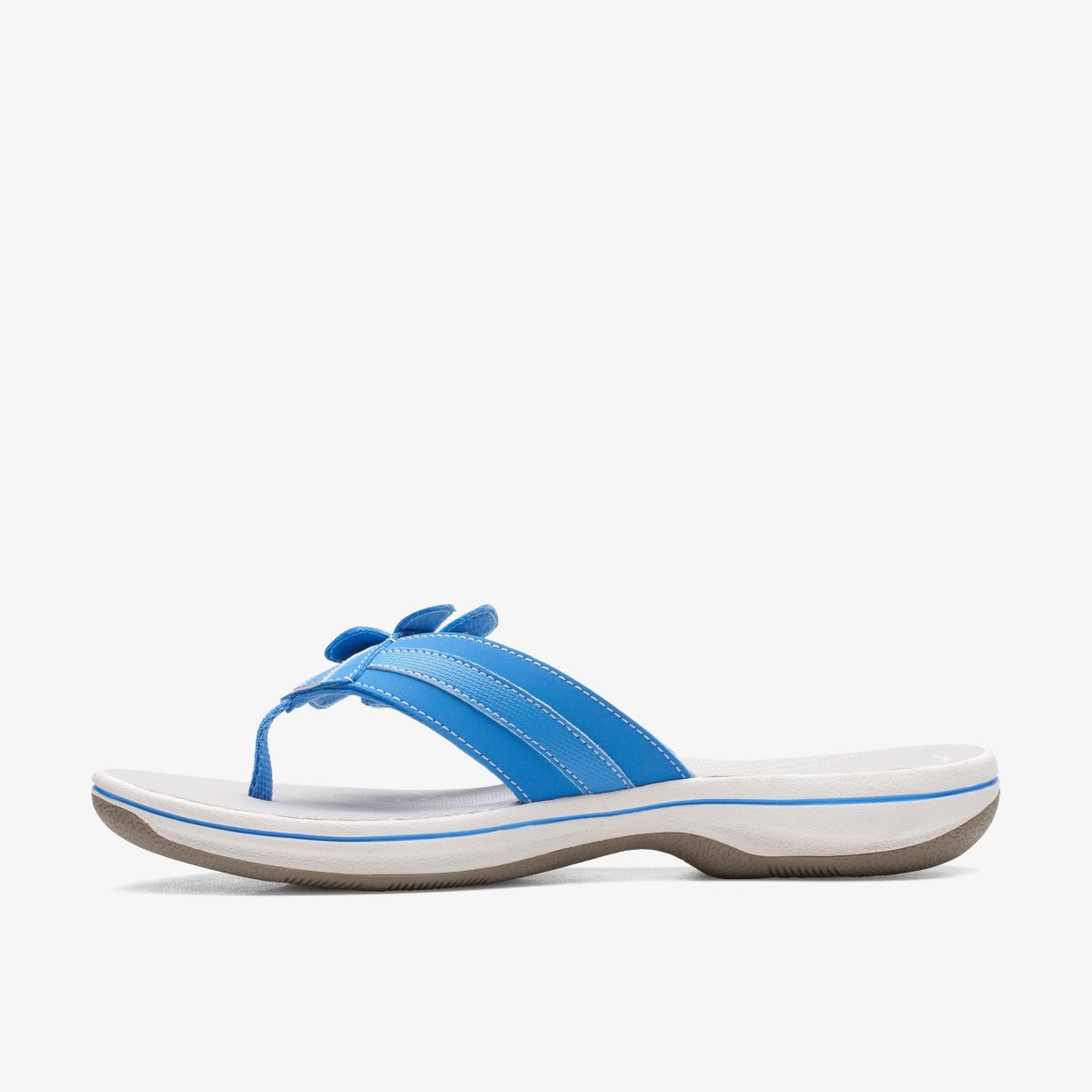 Clarks Brinkley Flora Blue Sandaler Dame Blå | IHLQN-6745