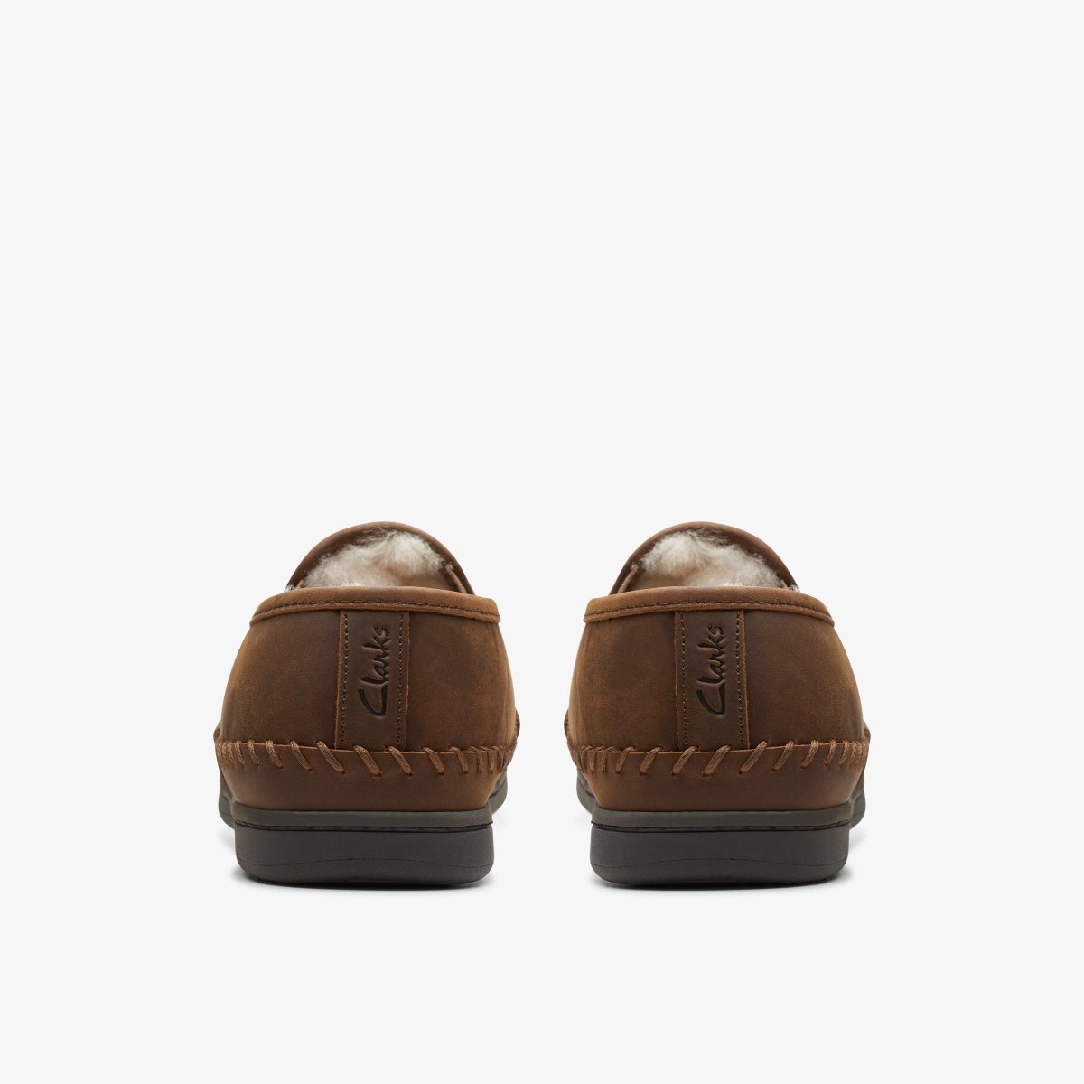 Clarks Challen Rise Beeswax Tøfler Herre Beeswax | YZMKG-2156