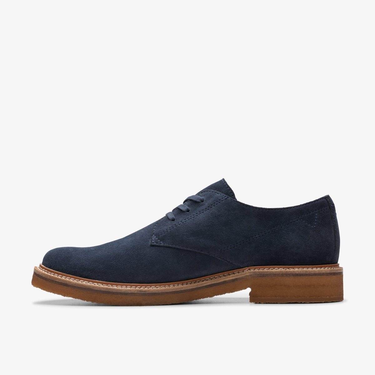 Clarks Clarkdale Derby Navy Suede Pæne Sko Herre Mørkeblå | FBVCP-9601