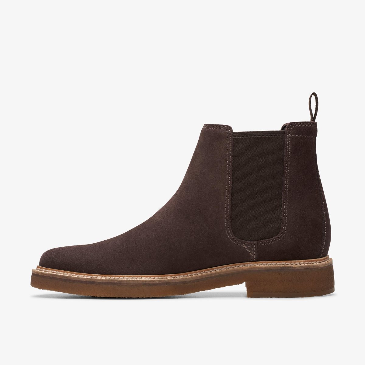 Clarks Clarkdale Easy Dark Brown Suede Pæne Sko Herre Mørkebrune | KYRSW-8207