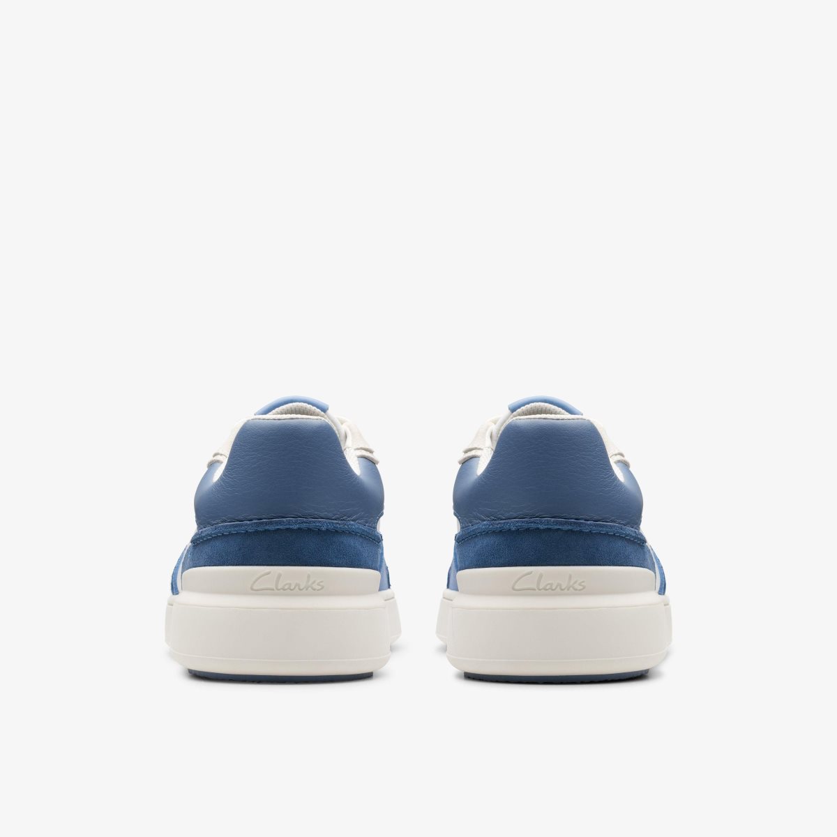 Clarks Court Lite Race Blue Combination Sneakers Herre Blå | AGPYM-7342