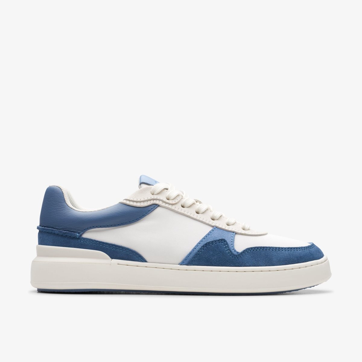 Clarks Court Lite Race Blue Combination Sneakers Herre Blå | AGPYM-7342