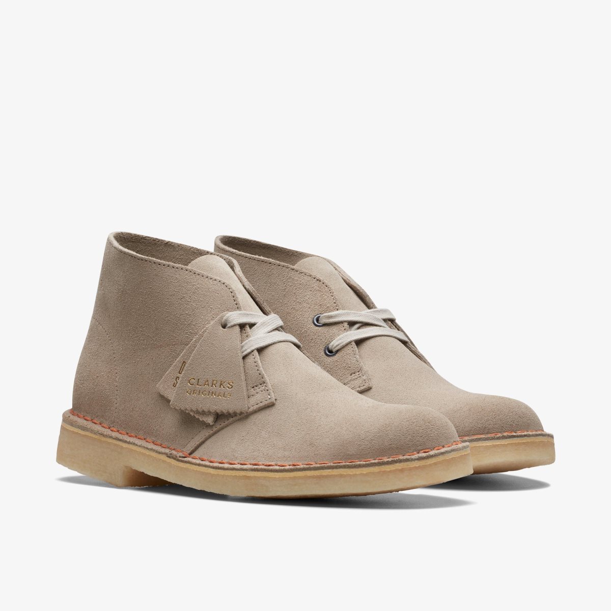 Clarks Desert Boot Sand Suede Ørkenstøvler Herre Brune | XMFVU-1584