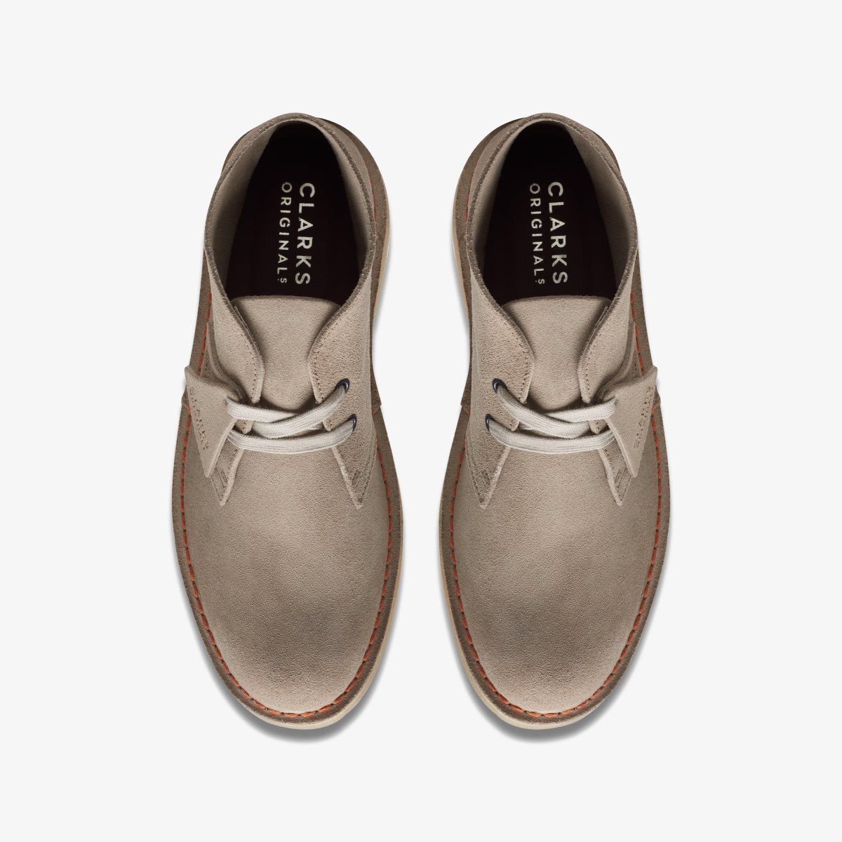 Clarks Desert Boot Sand Suede Ørkenstøvler Herre Brune | XMFVU-1584