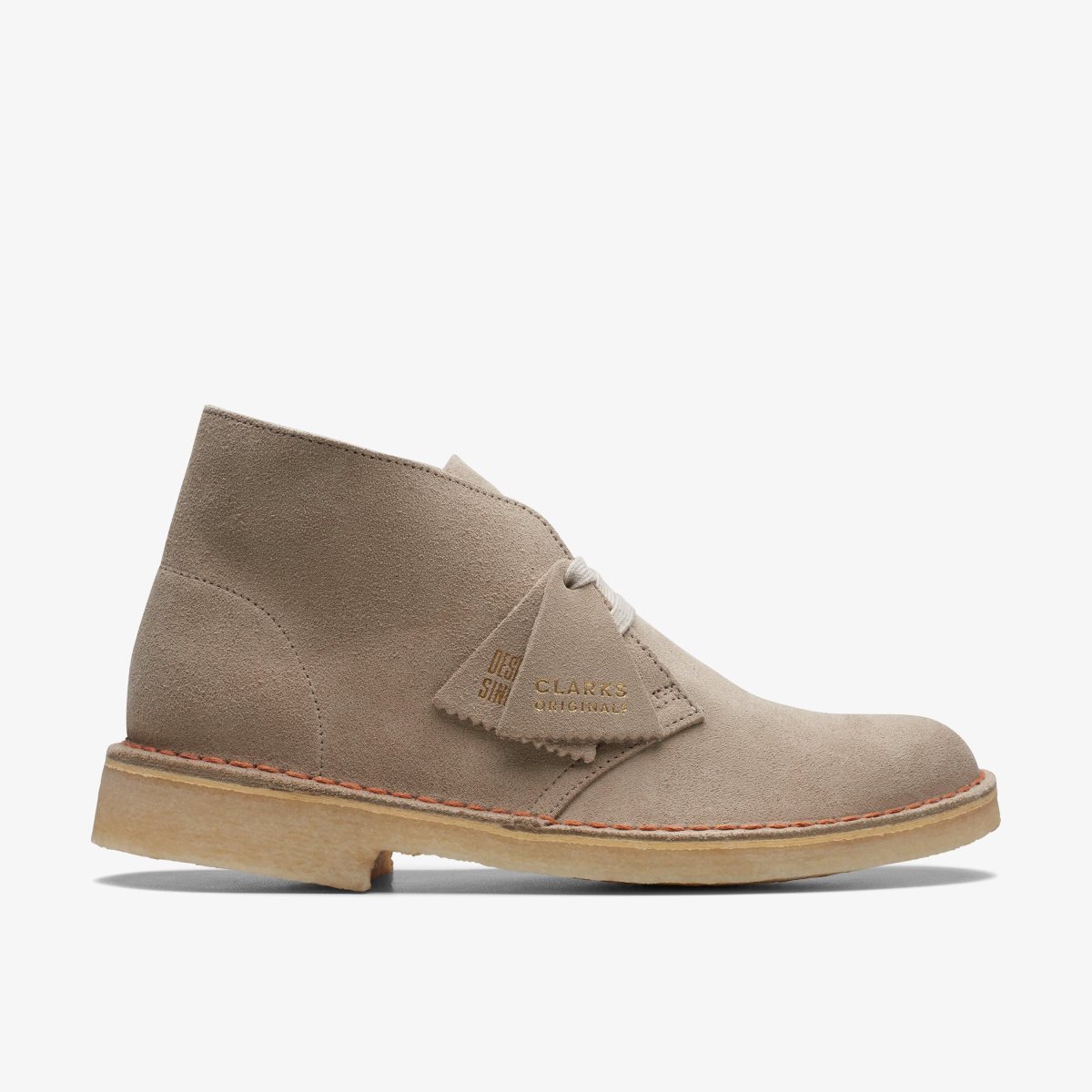 Clarks Desert Boot Sand Suede Ørkenstøvler Herre Brune | XMFVU-1584