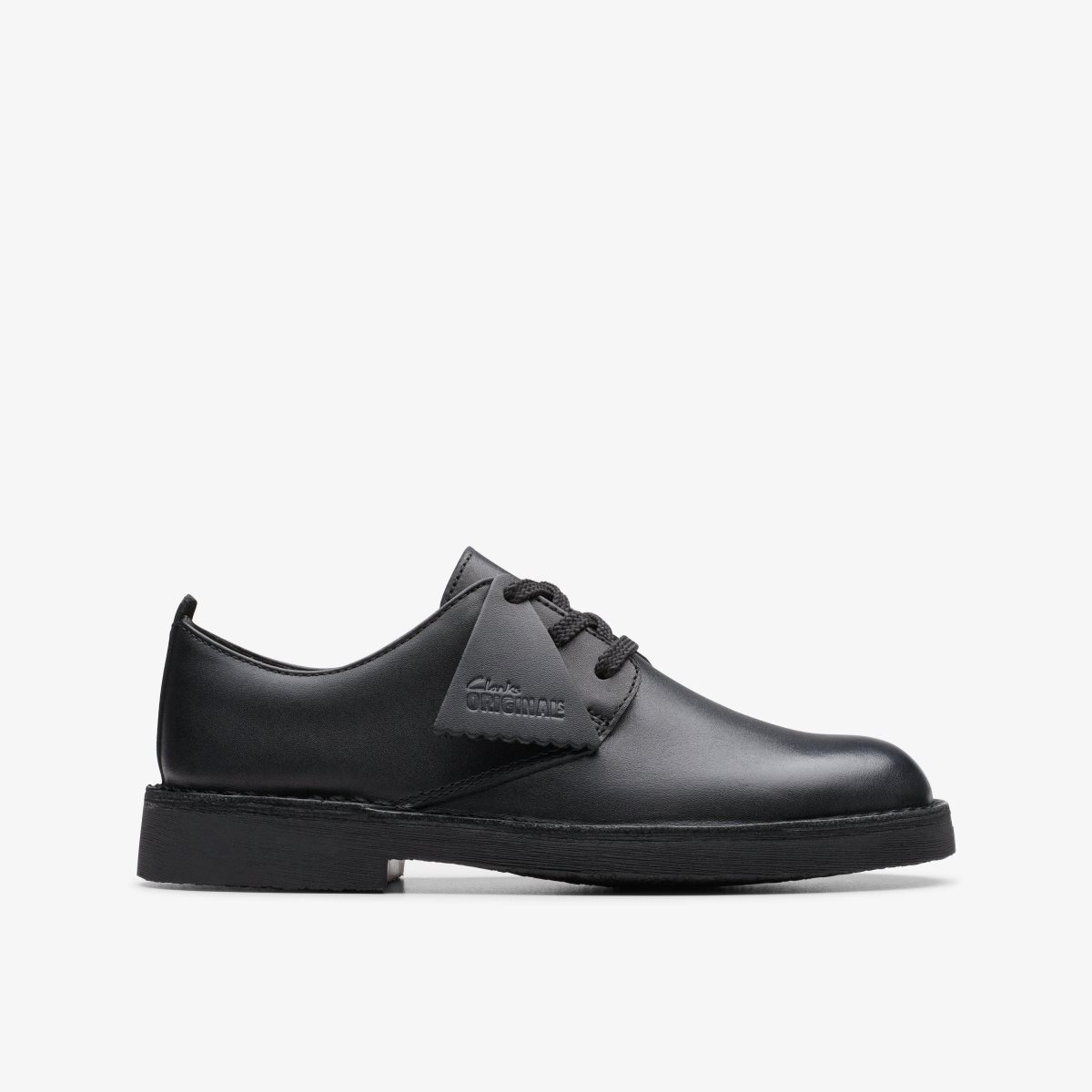 Clarks Desert London Older Black Originale Sko Børn Sort | YRLMQ-1736