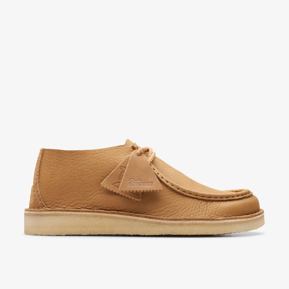 Clarks Desert Nomad Mid Tan Leather Ørkenstøvler Herre Brune | USCDT-6751