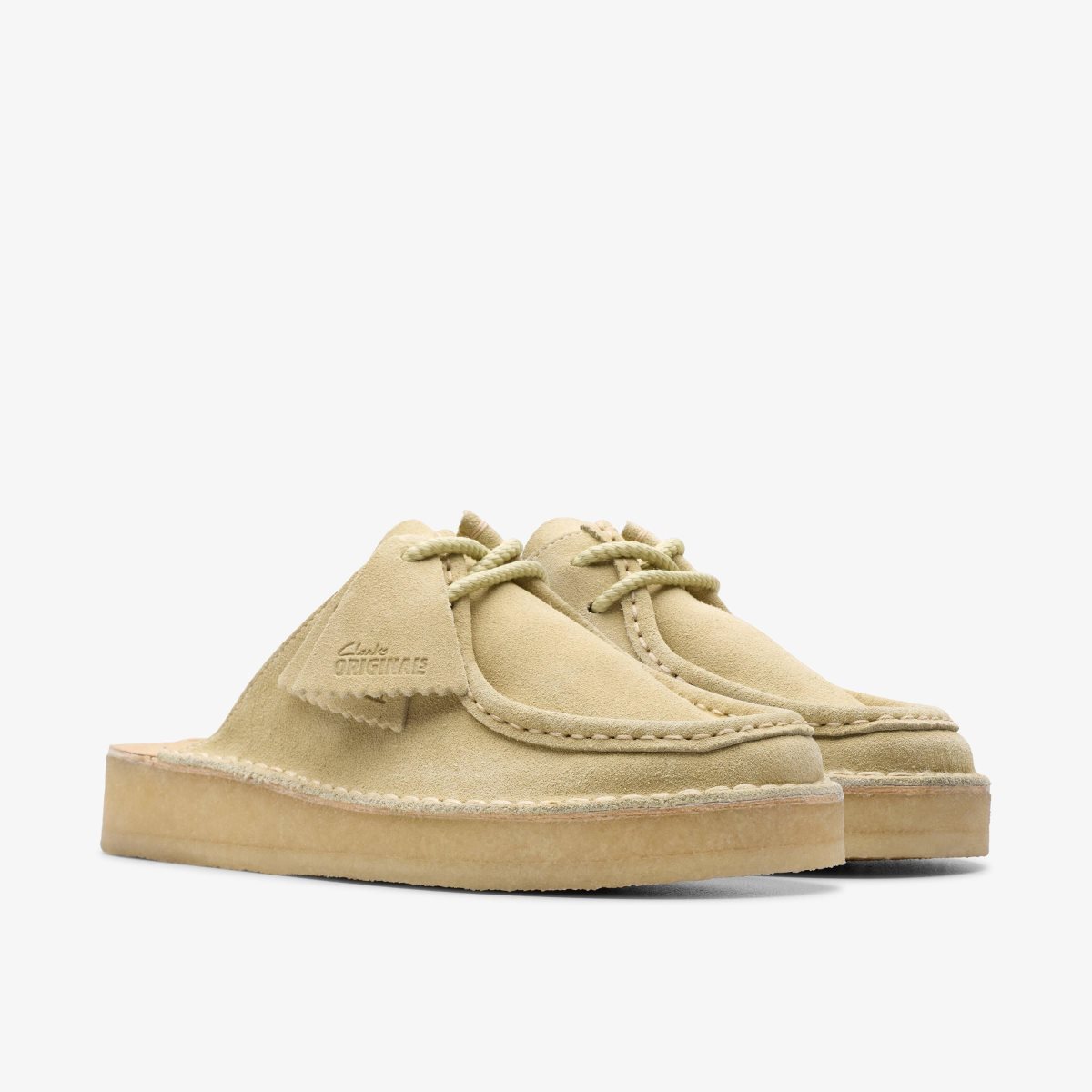 Clarks Desert Nomad Mule Maple Suede Træsko Dame Maple | ZPHAE-5172