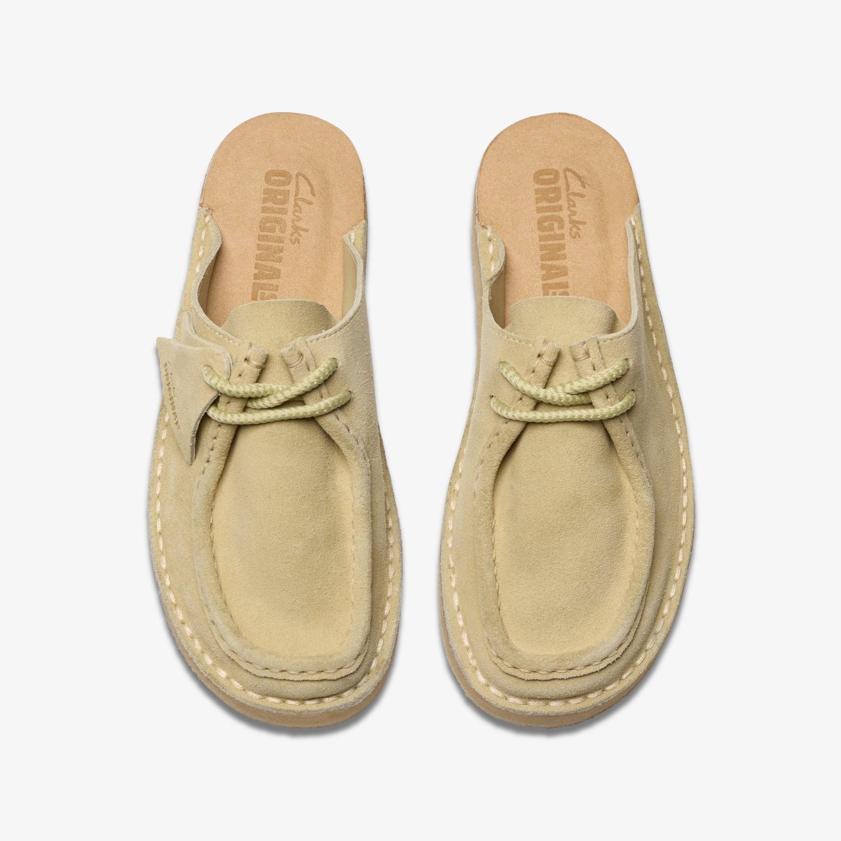 Clarks Desert Nomad Mule Maple Suede Træsko Dame Maple | ZPHAE-5172