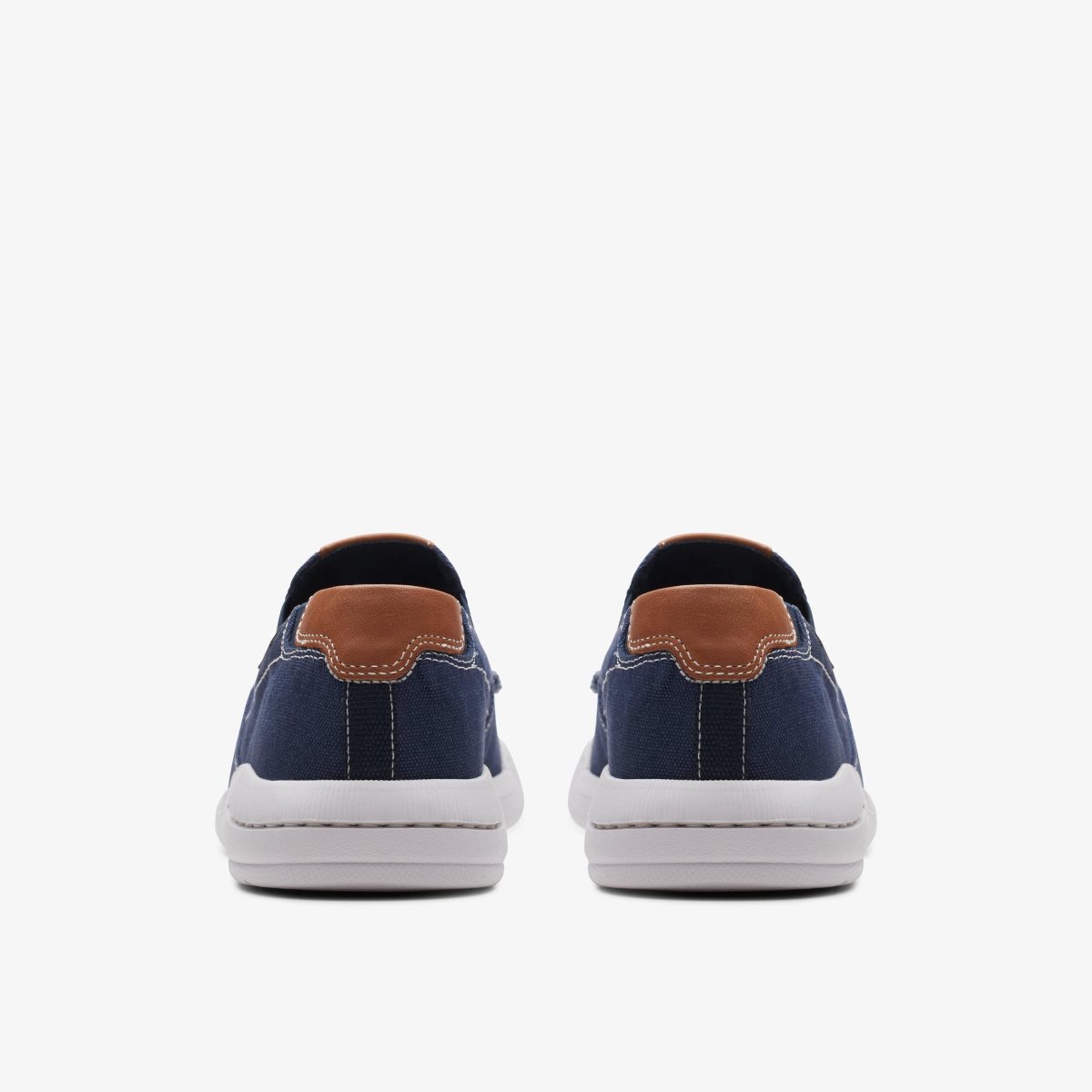 Clarks Driftlite Step Navy Combination Wedge & Slip On Sko Herre Mørkeblå | NXCEW-0754