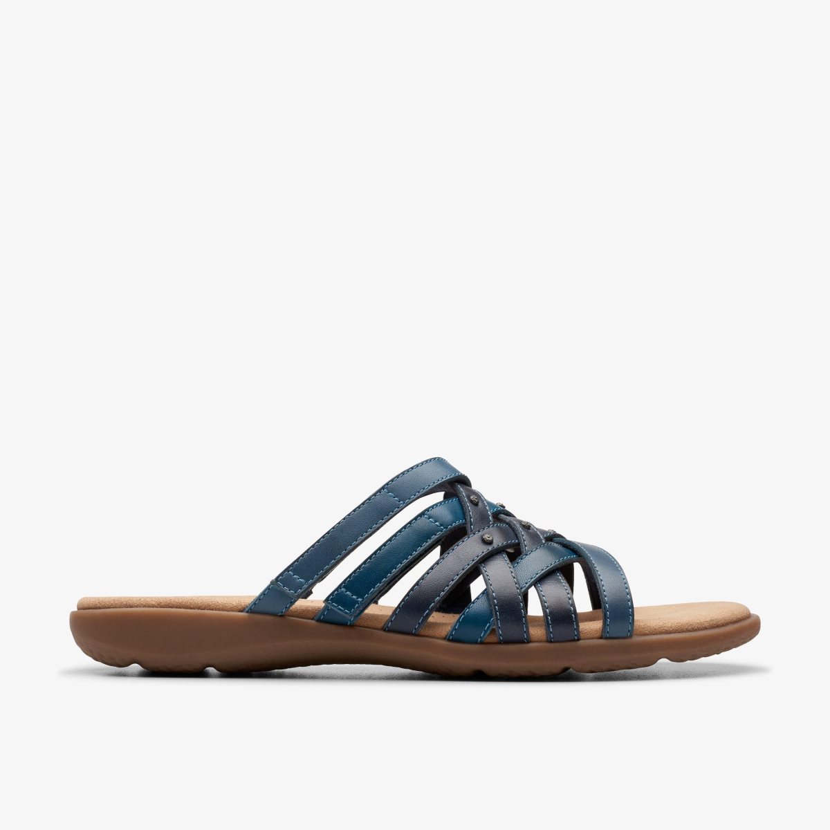 Clarks Elizabelle Rio Blue Multicolour Sandaler Dame Blå | LNZQU-3946