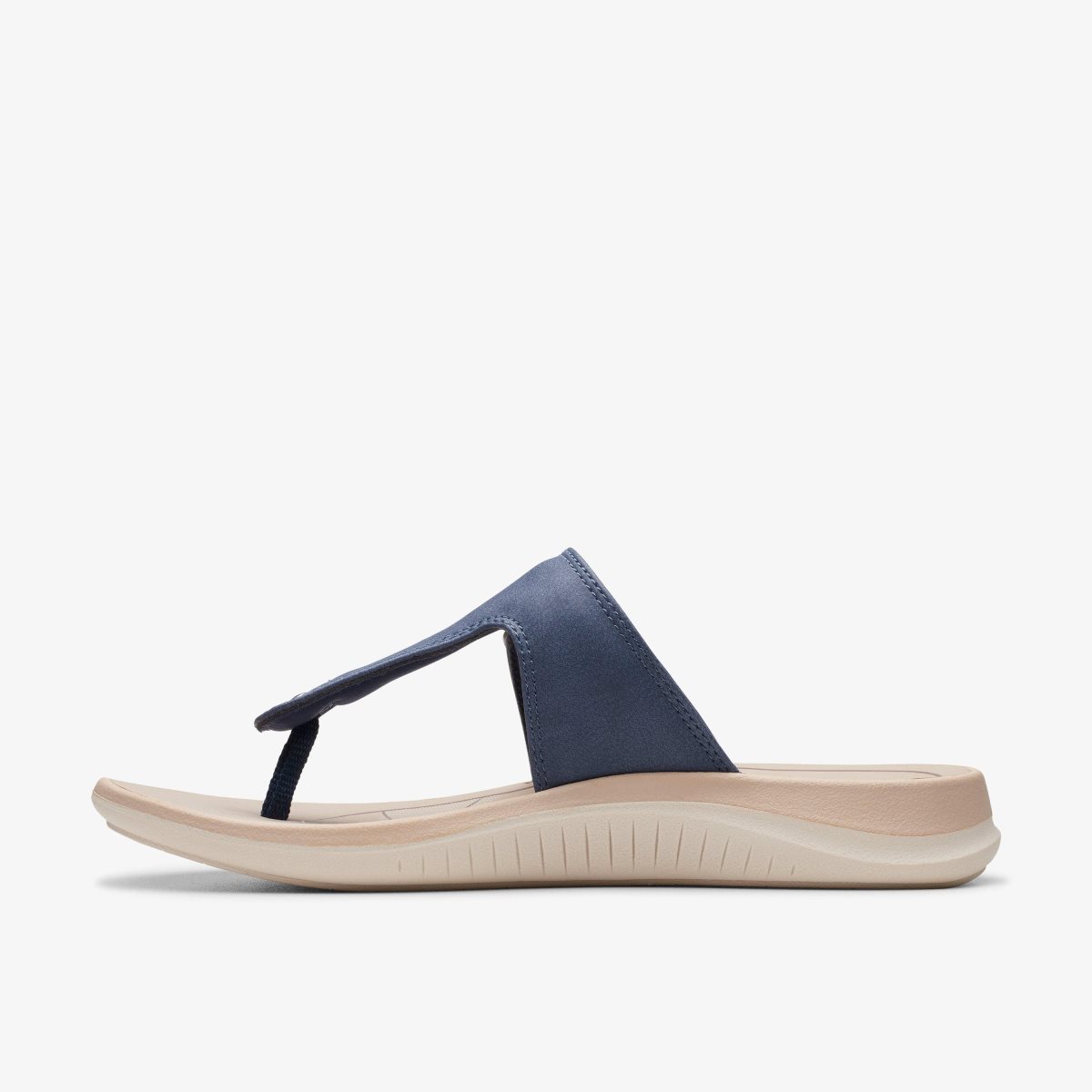 Clarks Glide Walk Navy Sandaler Dame Mørkeblå | TYKOB-0143