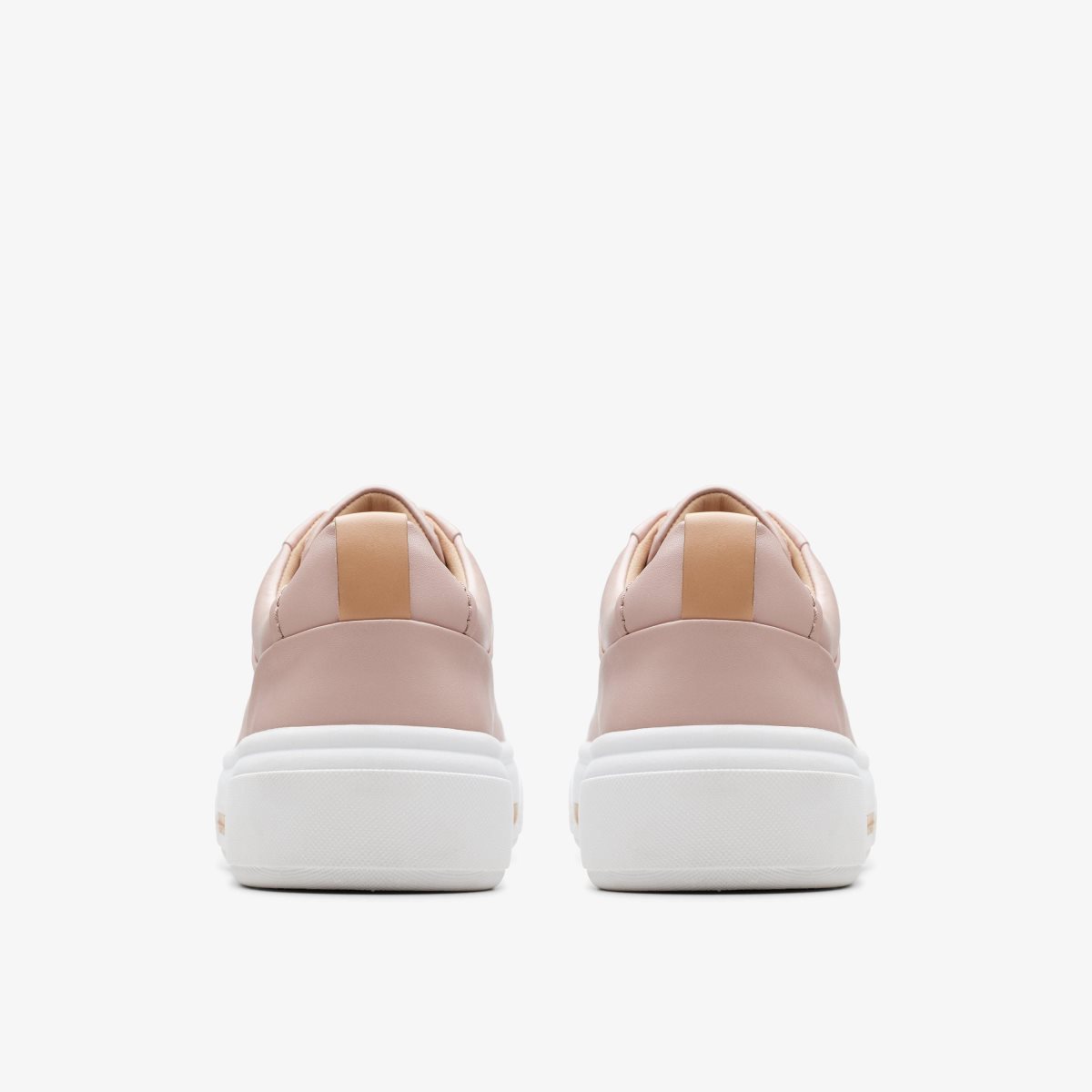 Clarks Hollyhock Walk Rose Leather Platform Sko Dame Lyserød | FSIXT-8913