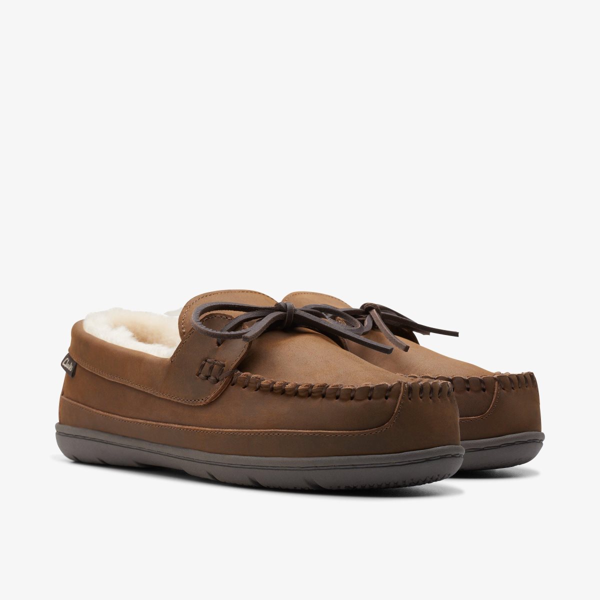 Clarks Jafe Line Beeswax Tøfler Herre Beeswax | ESNLG-6128