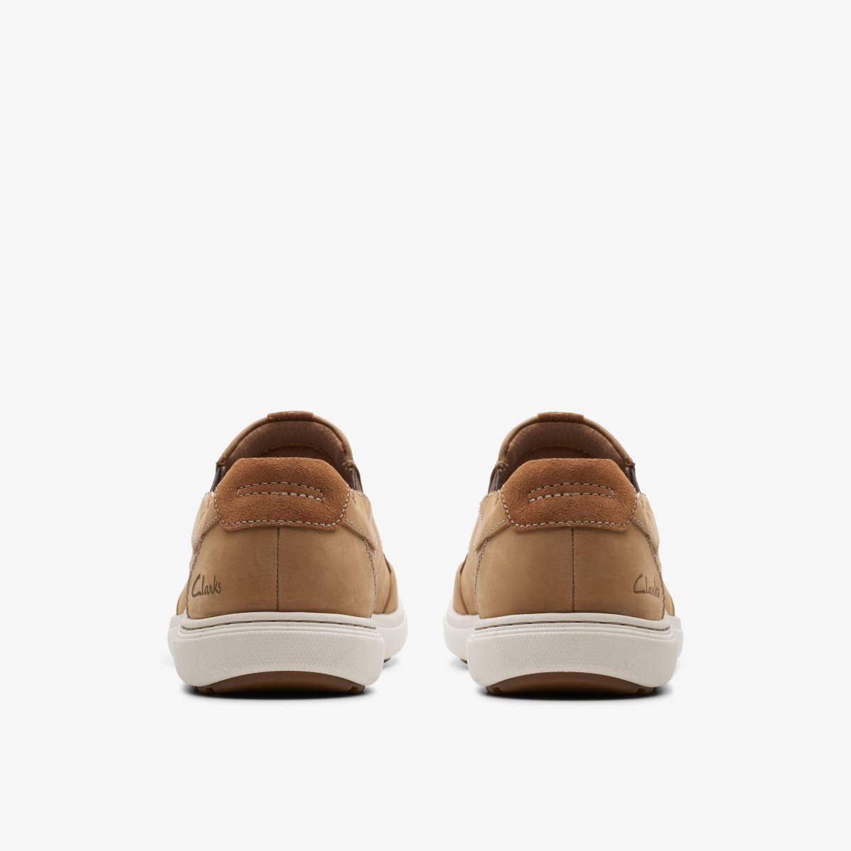 Clarks Mapstone Step Sand Nubuck Sneakers Herre Brune | HGUFA-3018