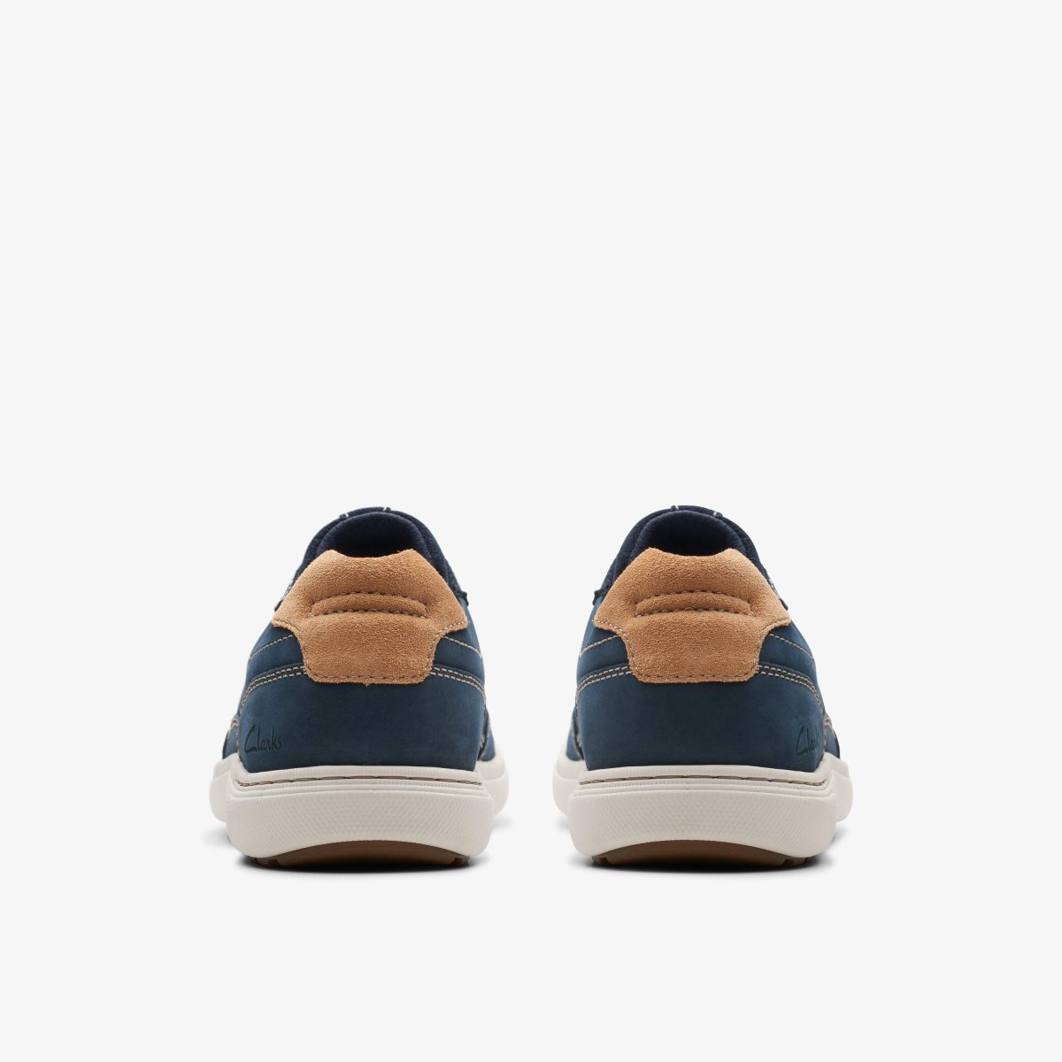 Clarks Mapstone Trail Navy Nubuck Sneakers Herre Mørkeblå | MCHZP-9531