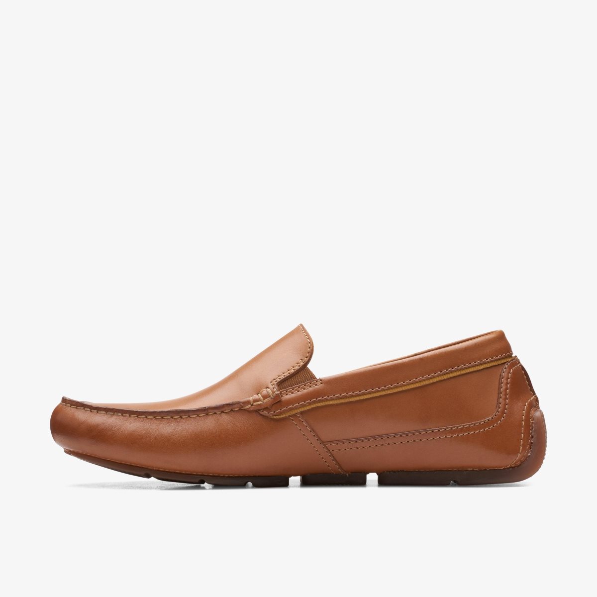 Clarks Markman Plain Tan Leather Pæne Sko Herre Brune | ABUJT-2396