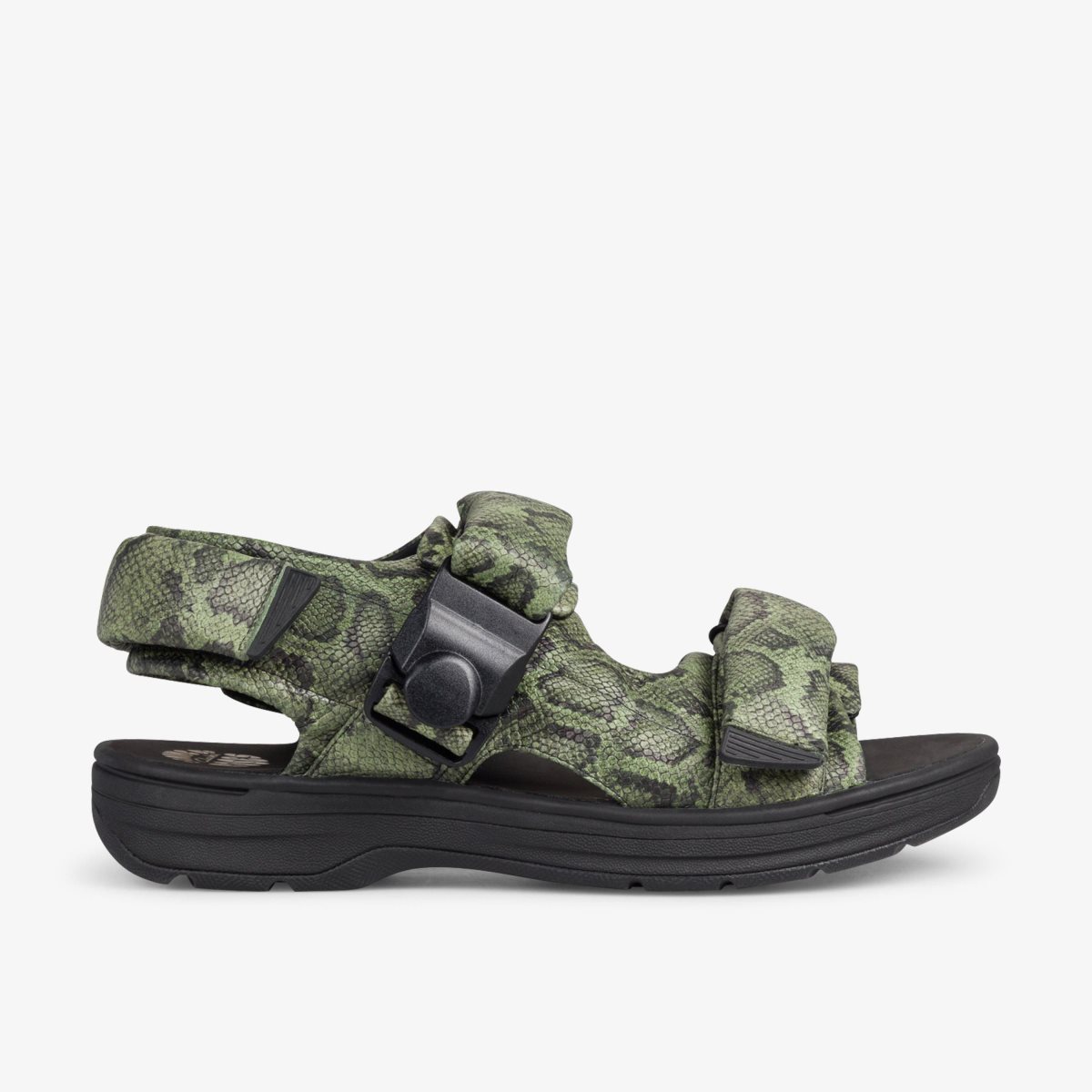 Clarks Martine Rose Mens Sandal 1 Green Snake Sandaler Herre Grøn Slangeprint | JDWCQ-4785