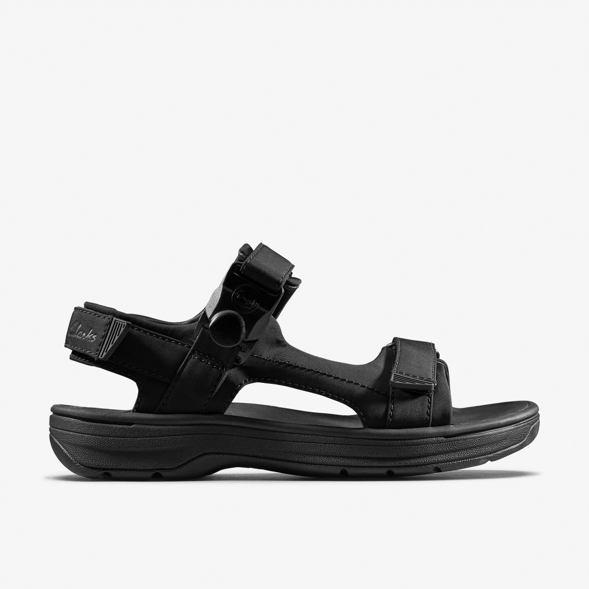 Clarks Martine Rose Mens Sandal 2 Black Textile Sandaler Herre Sort | MHSEI-9702